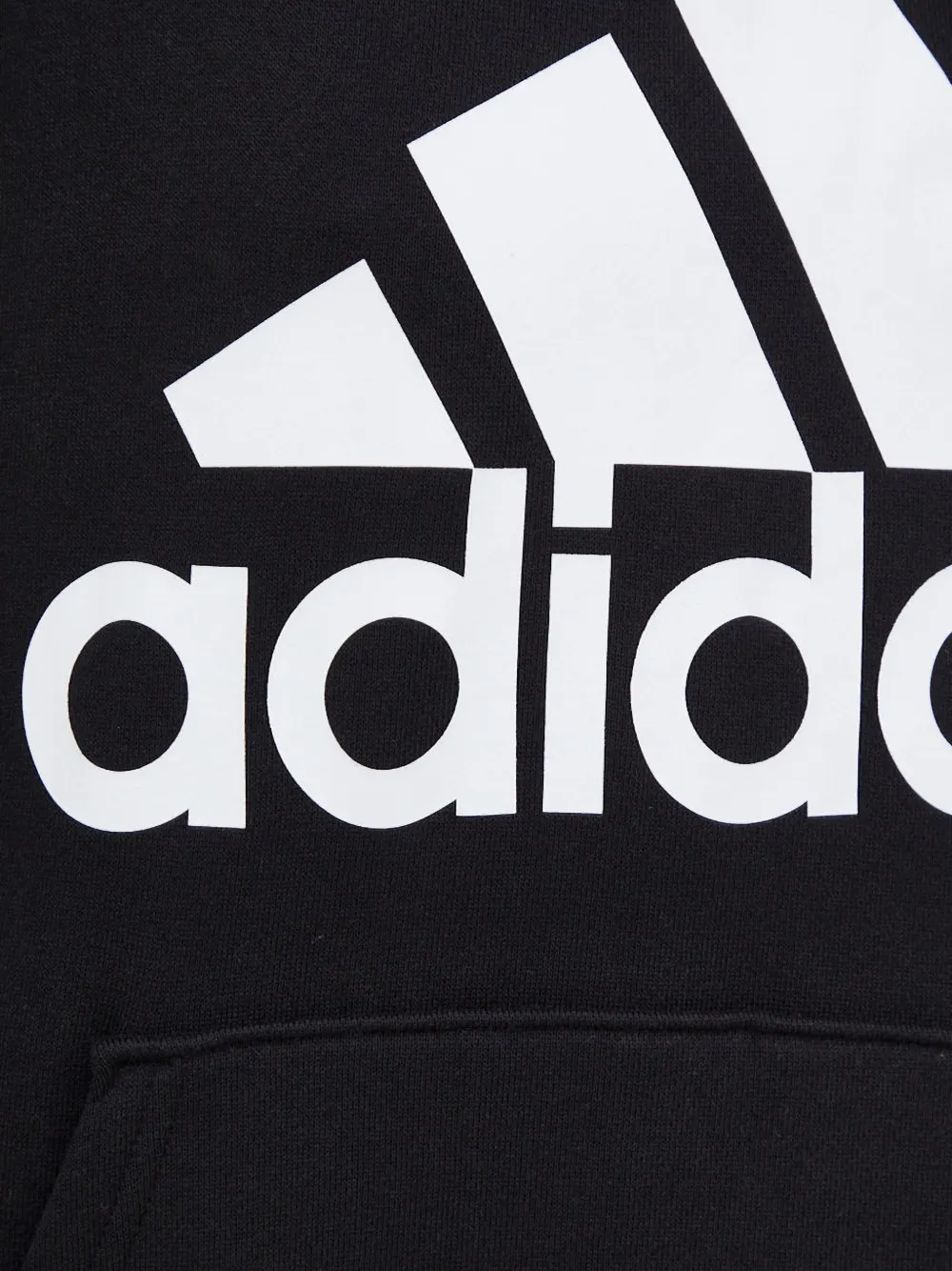 adidas Sweater met capuchon en logo Zwart
