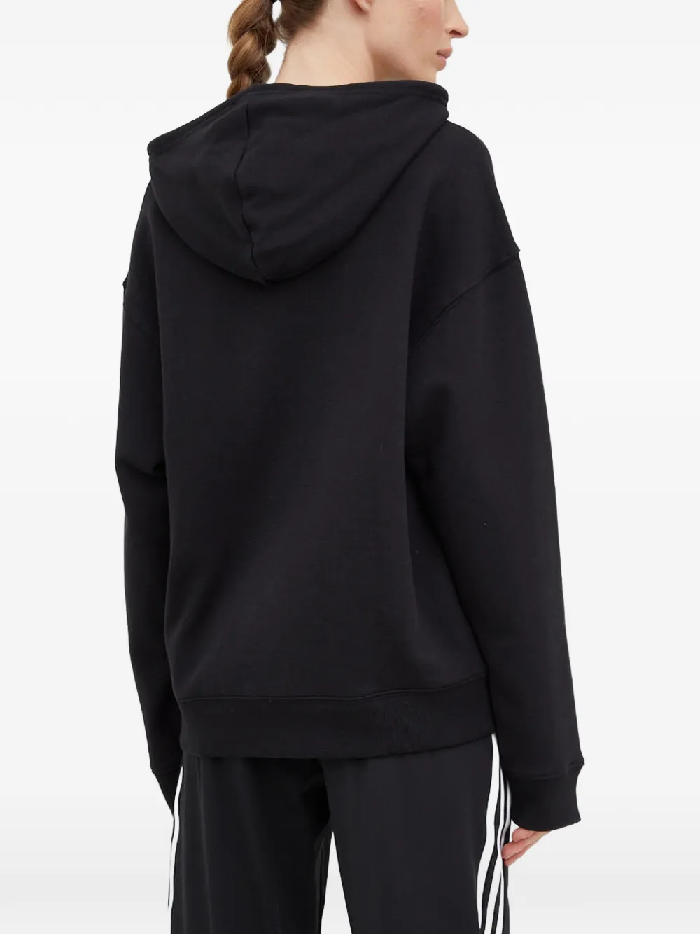 adidas Sweater met capuchon en logo Zwart