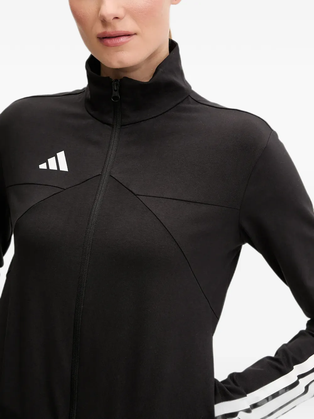 adidas Tiro zip-up sweatshirt Zwart