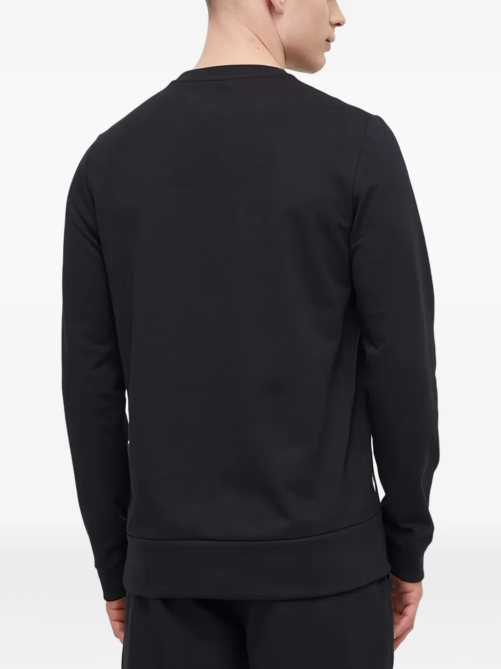 Polo Ralph Lauren Pyjamatop met lange mouwen en logo Zwart