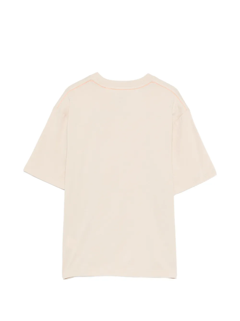 Timberland Kids T-shirt met logoprint Beige