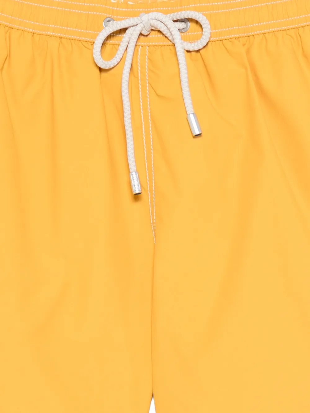  Mc2 Saint Barth Drawstring-fastening Swim Shorts - Yellow 