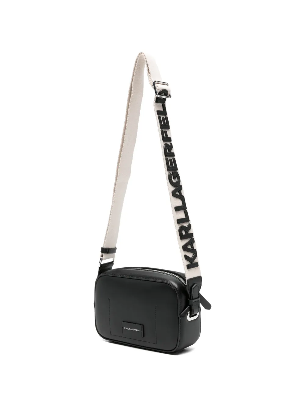 Karl Lagerfeld K Circle kleine tas met logo Zwart
