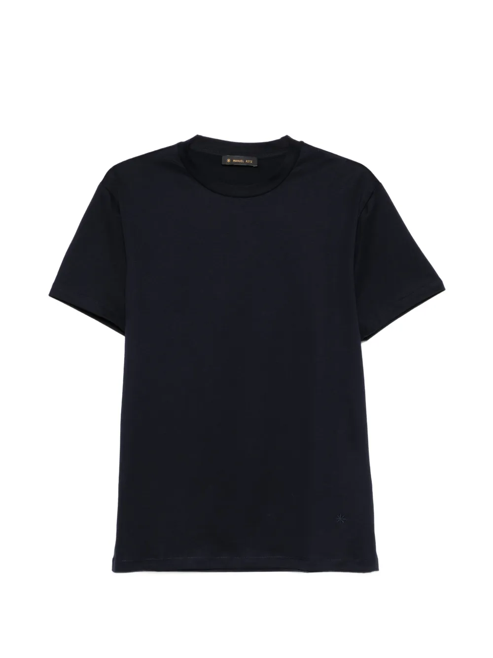 Manuel Ritz crew-neck T-shirt - Blau