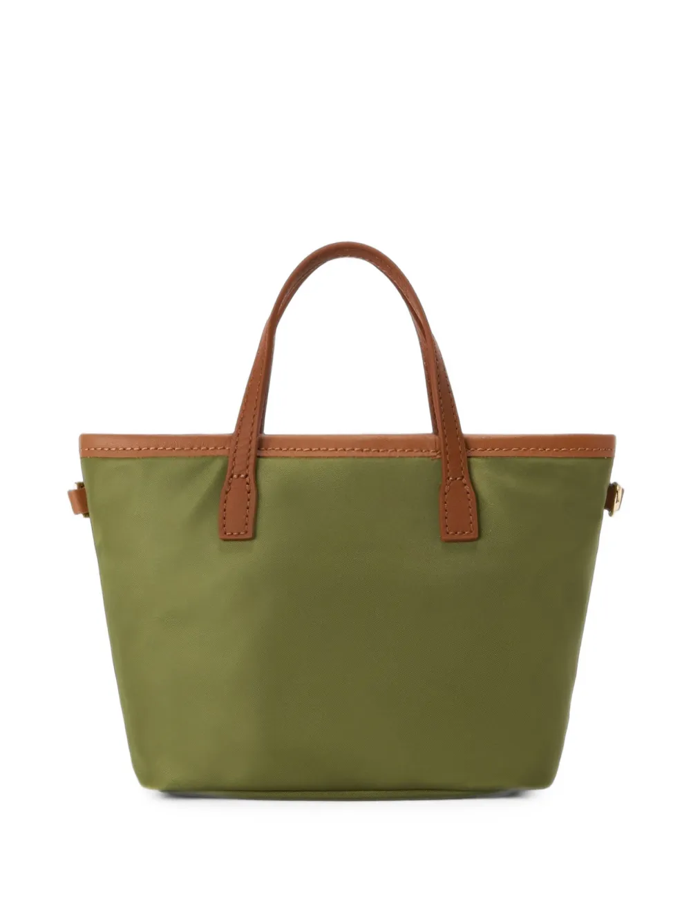 MC2 Saint Barth City shopper met afwerking Groen