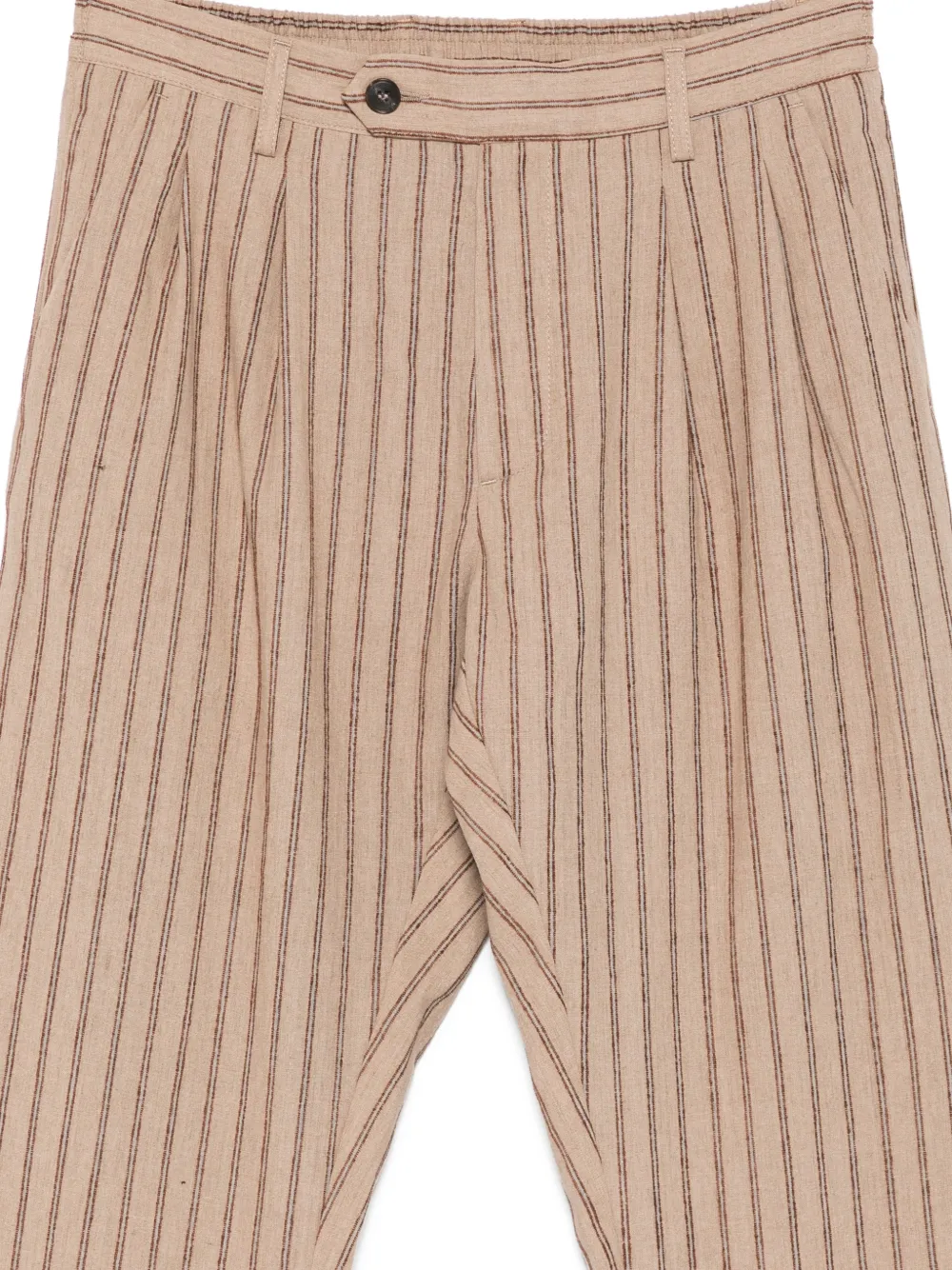 Mc2 Saint Barth Havier Striped Trousers - Neutrals 