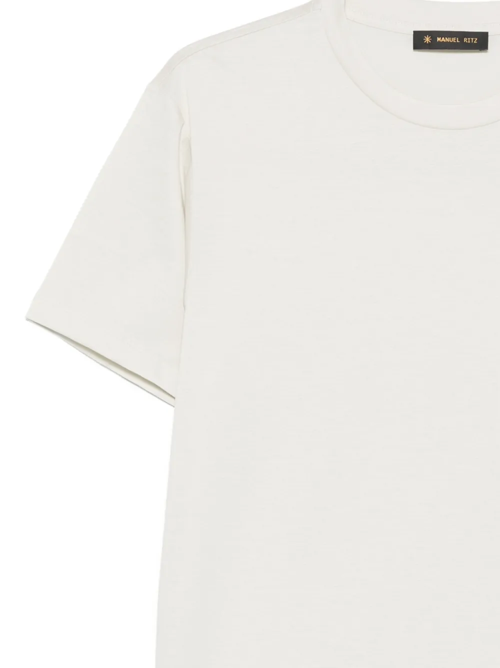  Manuel Ritz Round-neck T-shirt - Neutrals 