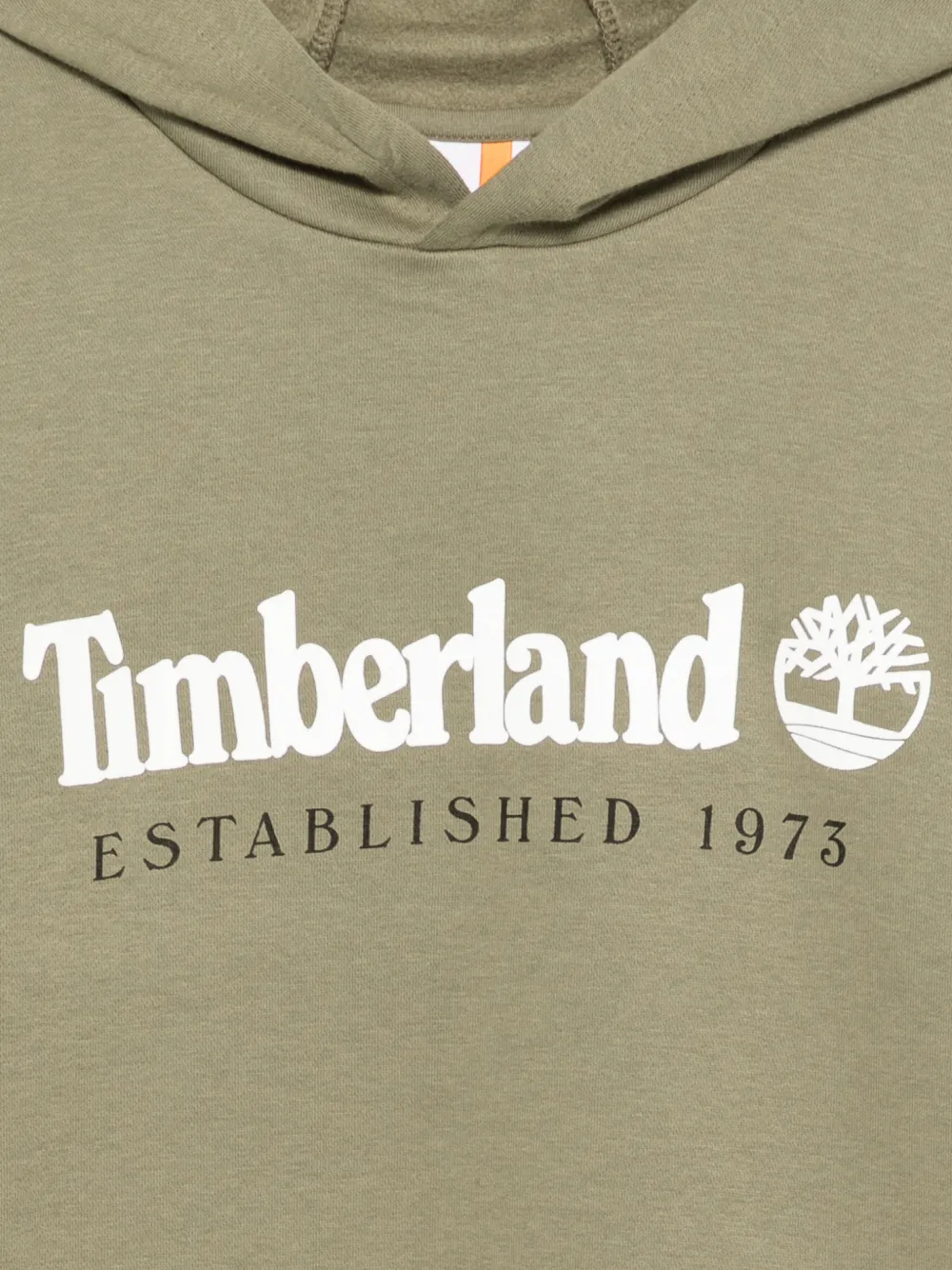 Timberland Kids Hoodie met logo Groen