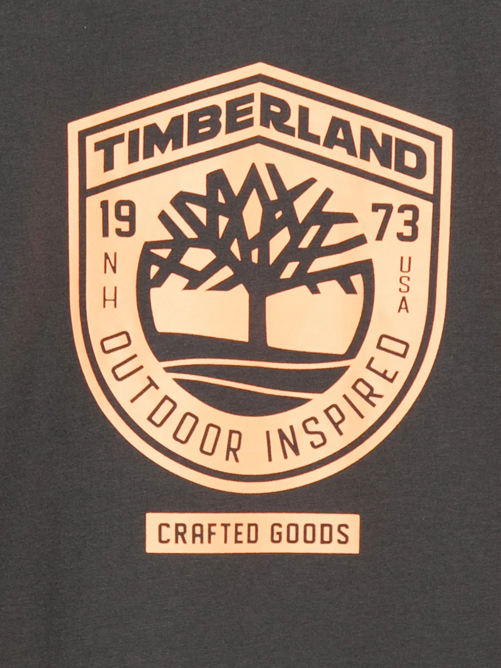 Timberland Kids T-shirt met logo Grijs