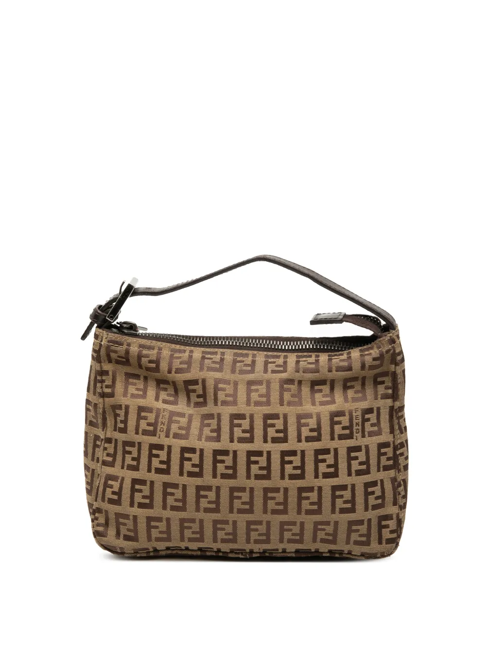 Fendi Pre-Owned 2000-2010 Zucchino Canvas handbag - Marrone
