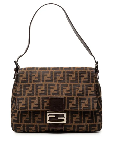 Fendi Pre-Owned 2000-2010 Zucca Canvas Mamma Forever shoulder bag