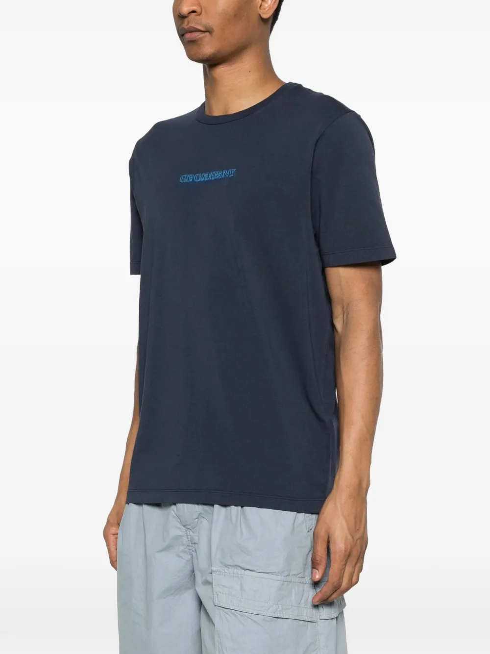 C.P. Company T-shirt met logo Blauw