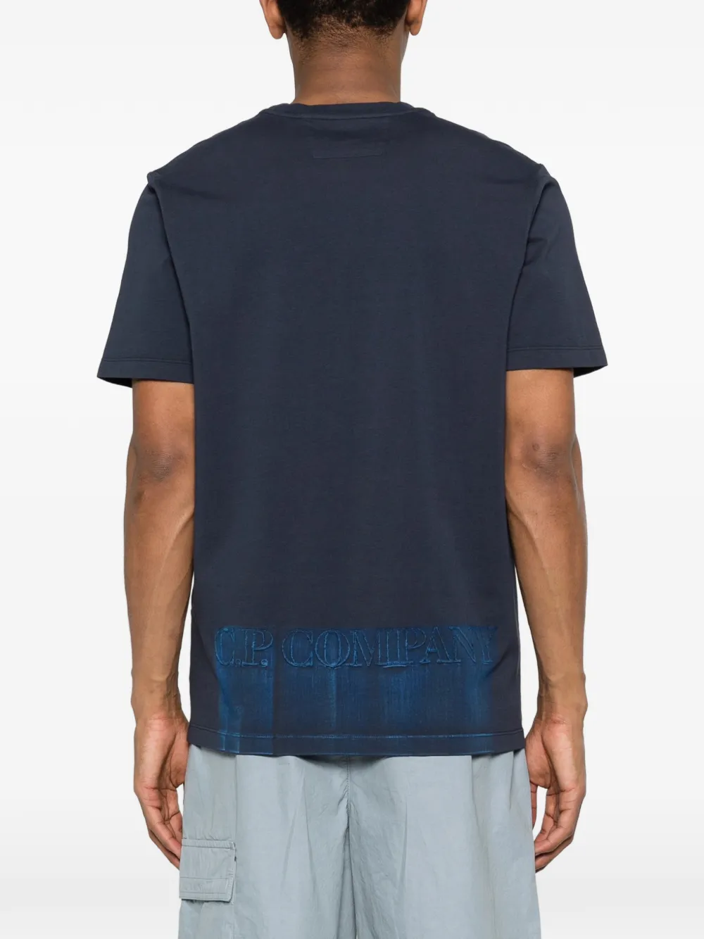 C.P. Company T-shirt met logo Blauw