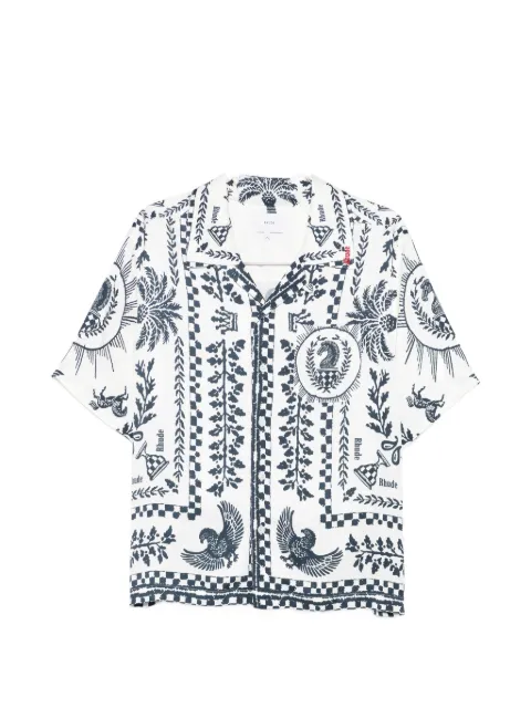 RHUDE graphic-print shirt