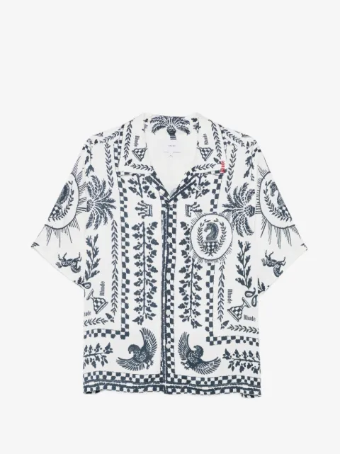 RHUDE graphic-print shirt