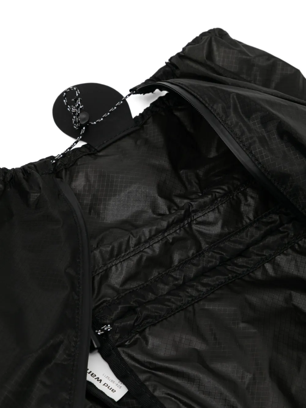 And Wander 98 Sil Daypack Backpack In Black