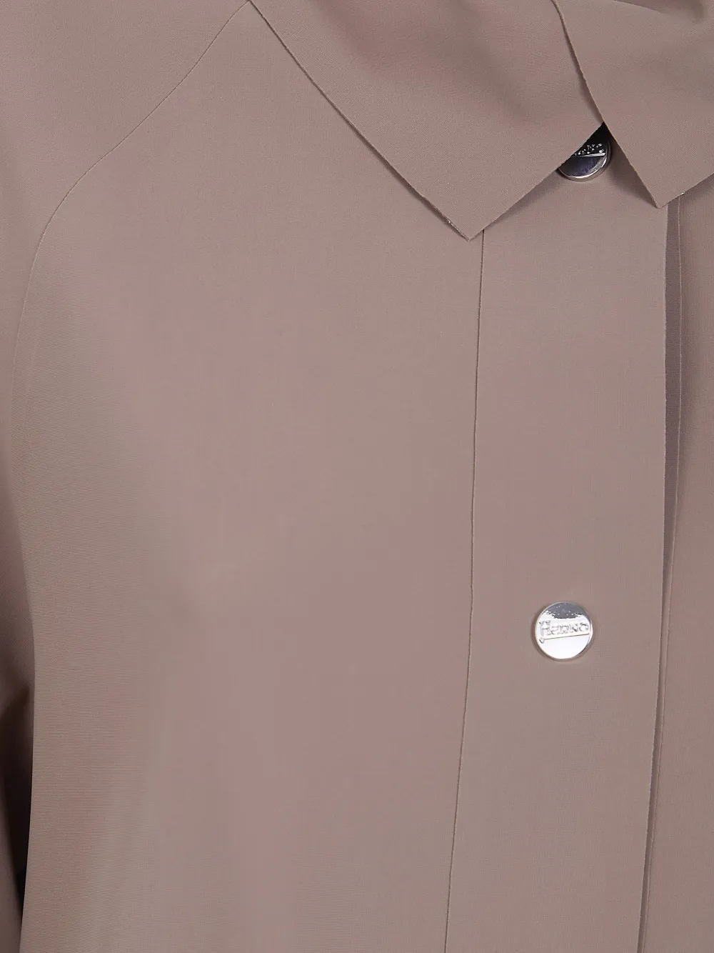 Herno Jas met enkele rij knopen Beige