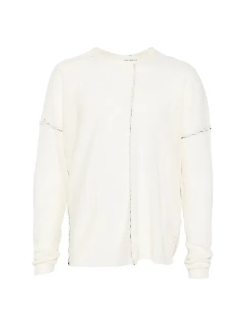 Isabel Benenato stitch detail sweater