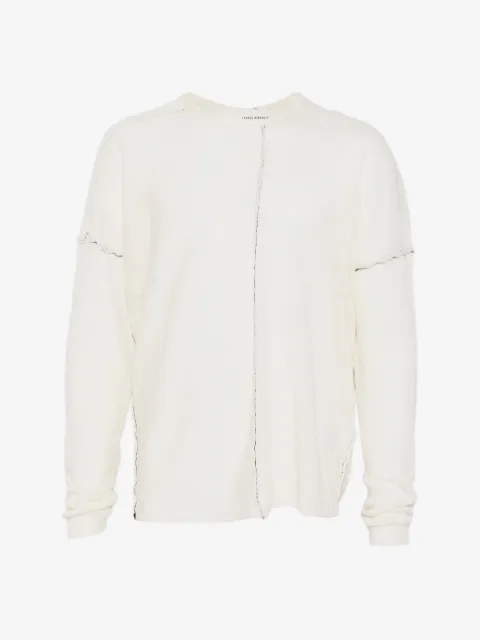 Isabel Benenato stitch detail sweater