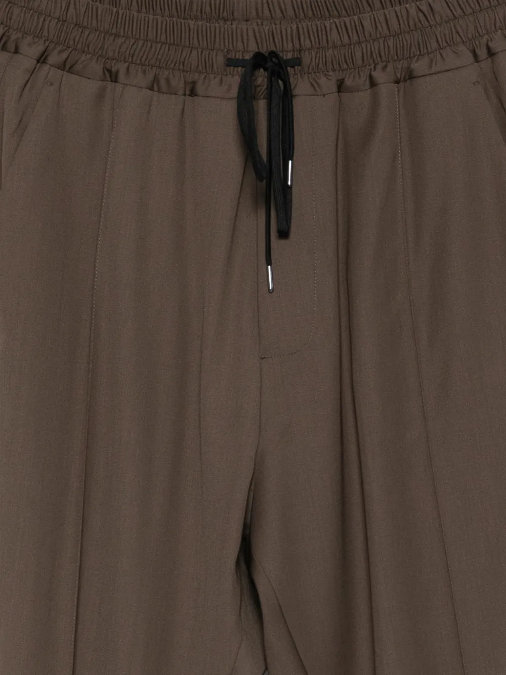  Isabel Benenato Drawstring Trousers - Brown 