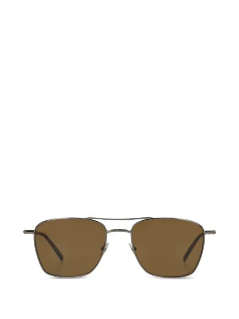 Saint Laurent Eyewear 866 double-bridge pilot-frame sunglasses