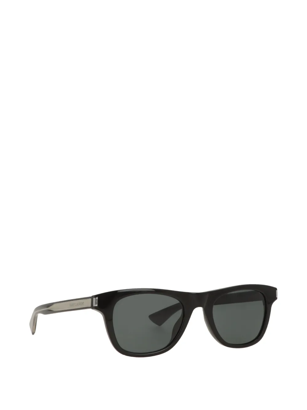 Saint Laurent Eyewear Zonnebril met vierkant montuur Zwart