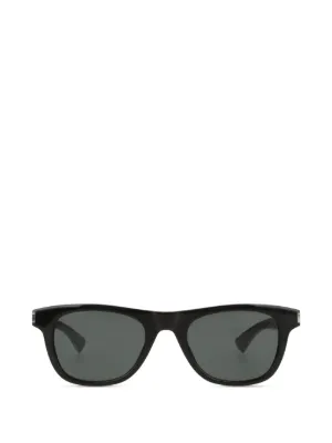 Prada Eyewear スクエアフレーム サングラス | ブラック | FARFETCH JP