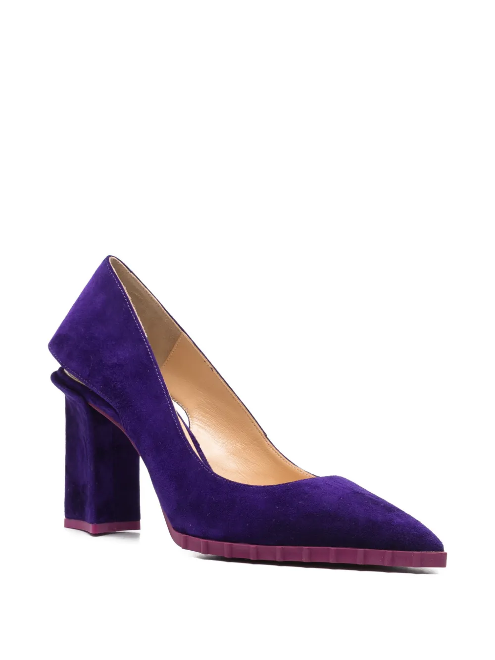 Rayla K Pumps met puntige hak Paars