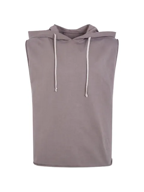 Rick Owens DRKSHDW sleeveless drawstring hoodie