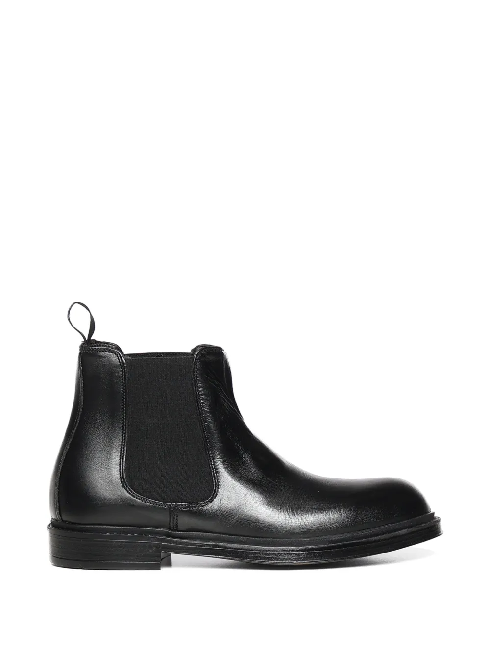 Giuliano Galiano Elite round-toe Chelsea boots Zwart