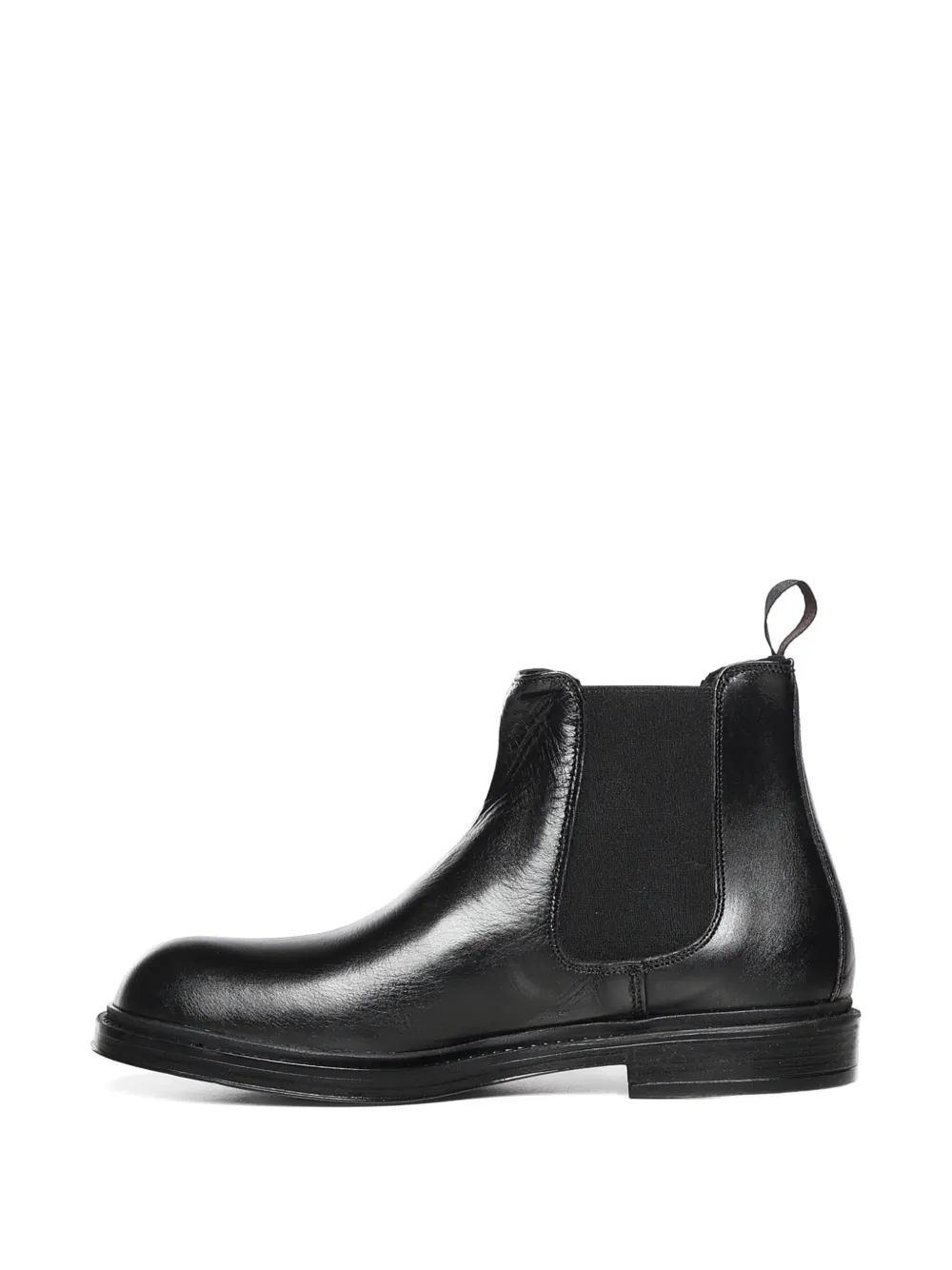 Giuliano Galiano Elite round-toe Chelsea boots Zwart