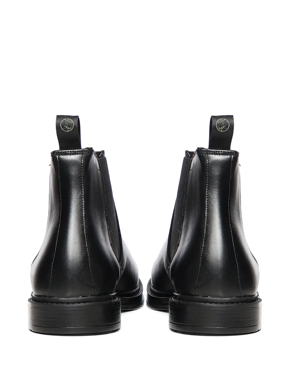 Giuliano Galiano Elite round-toe Chelsea boots Zwart