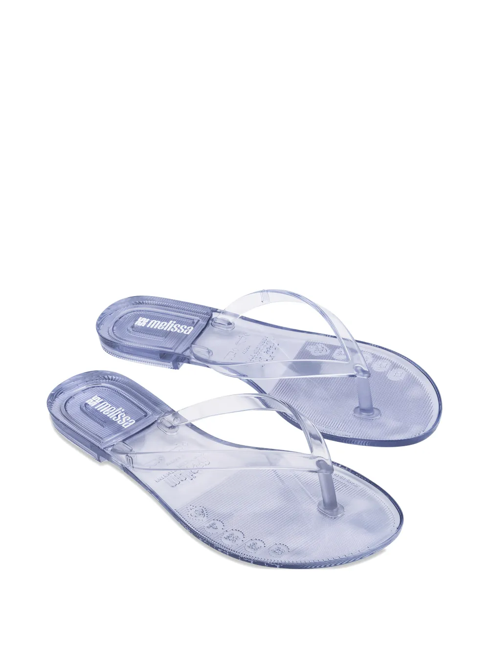 Melissa Harmonic Jelly teenslippers Blauw
