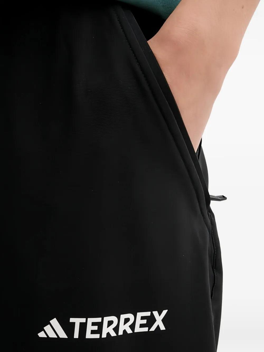 adidas Trainingsbroek met logoprint Zwart