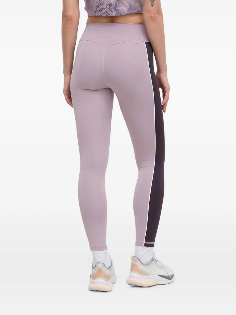 adidas 7 8 Optime legging met colourblocking Paars