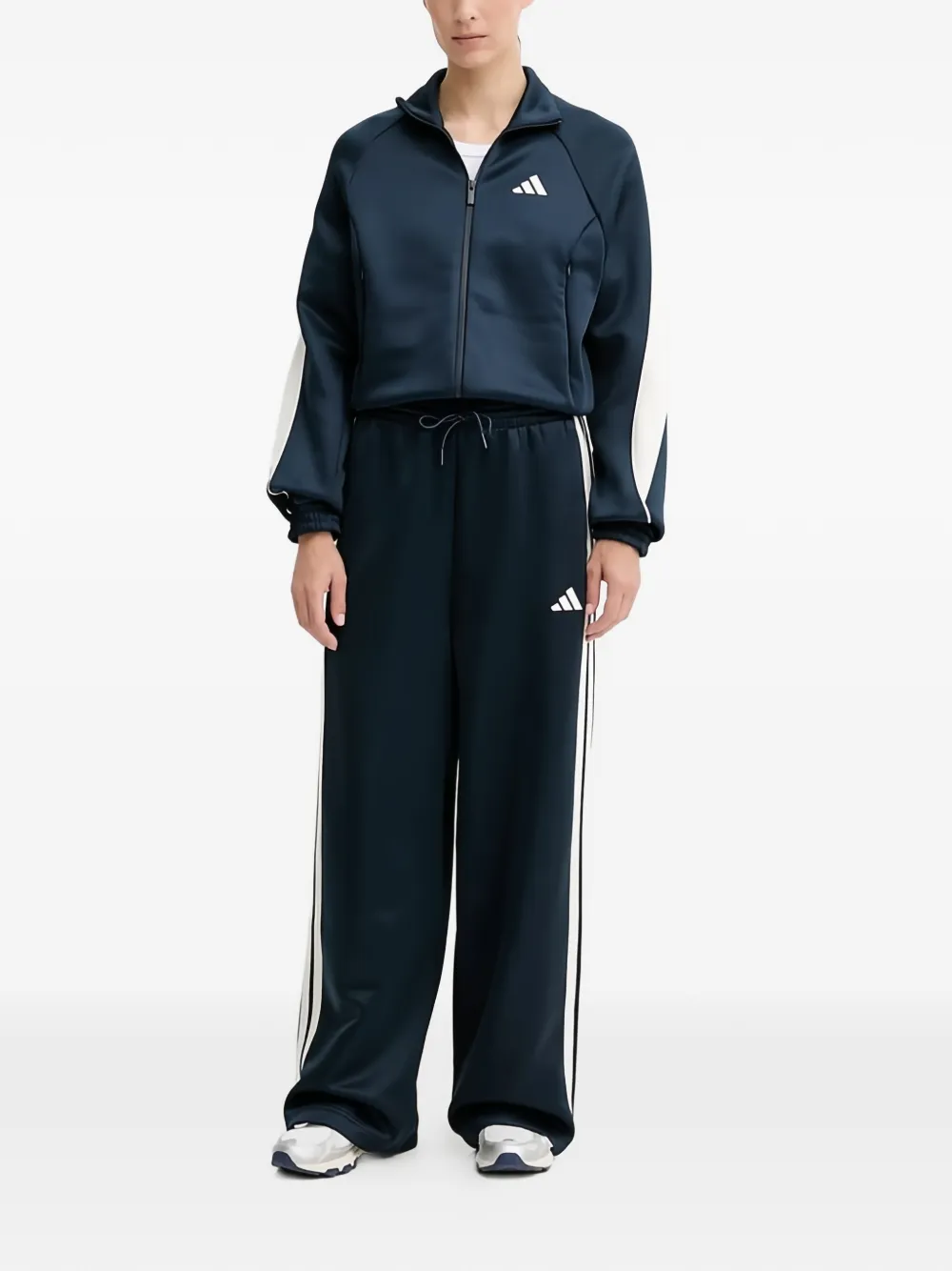 adidas Stadium trainingsbroek met zijstreep Blauw