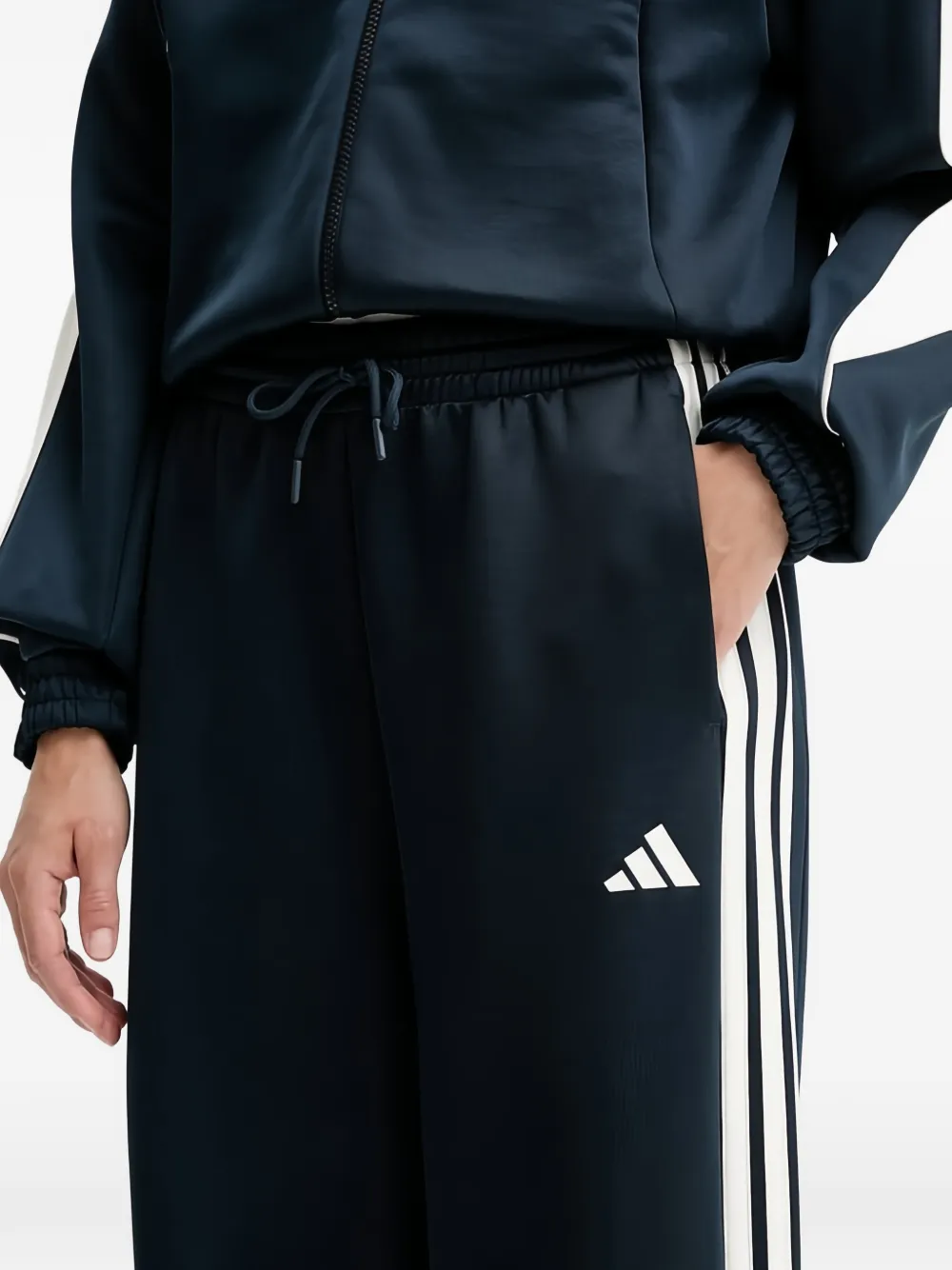 adidas Stadium trainingsbroek met zijstreep Blauw