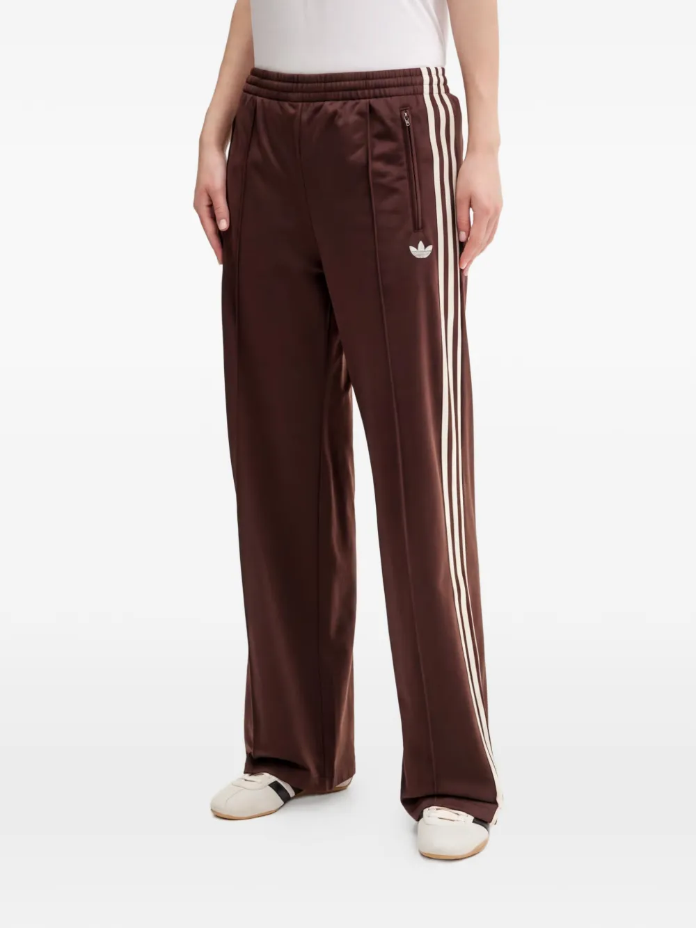 adidas Pantaloni sportivi con logo - Marrone