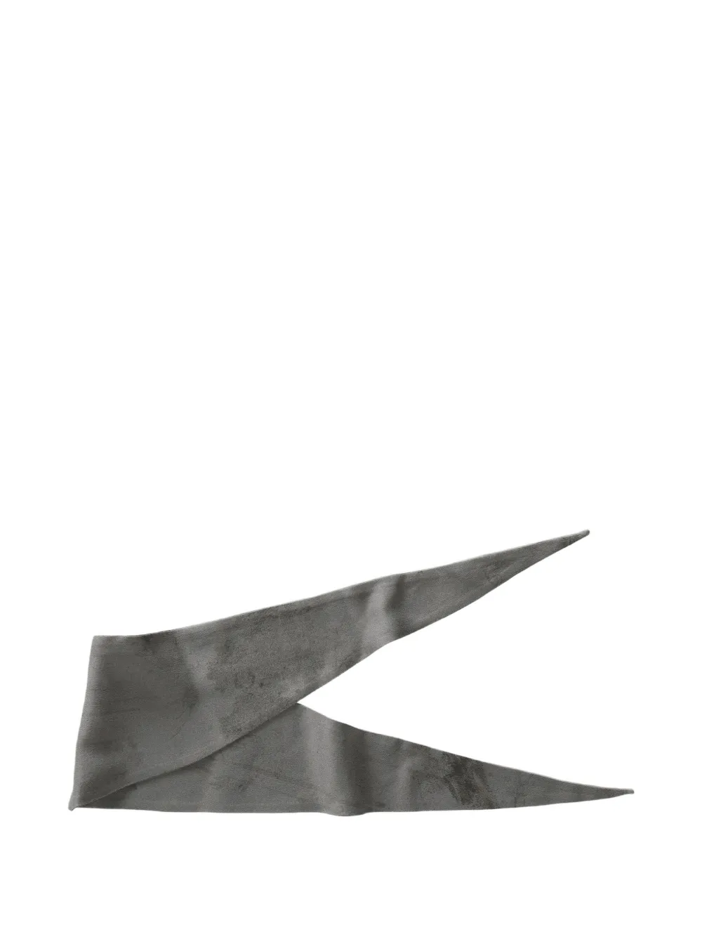 Ziggy Chen Brutalist scarf - Grigio
