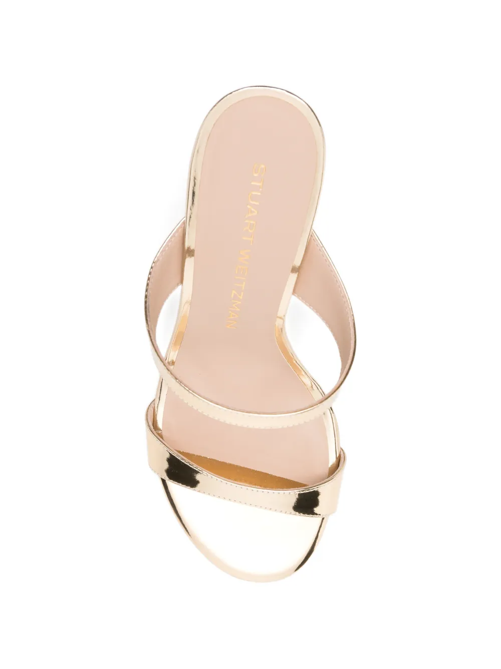 Stuart Weitzman Nudist Slide pumps Goud