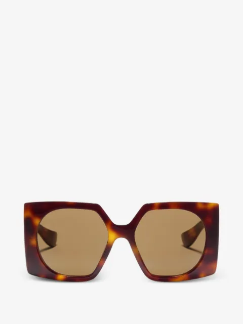 VALENTINO GARAVANI EYEWEAR VLogo rectangle-frame sunglasses
