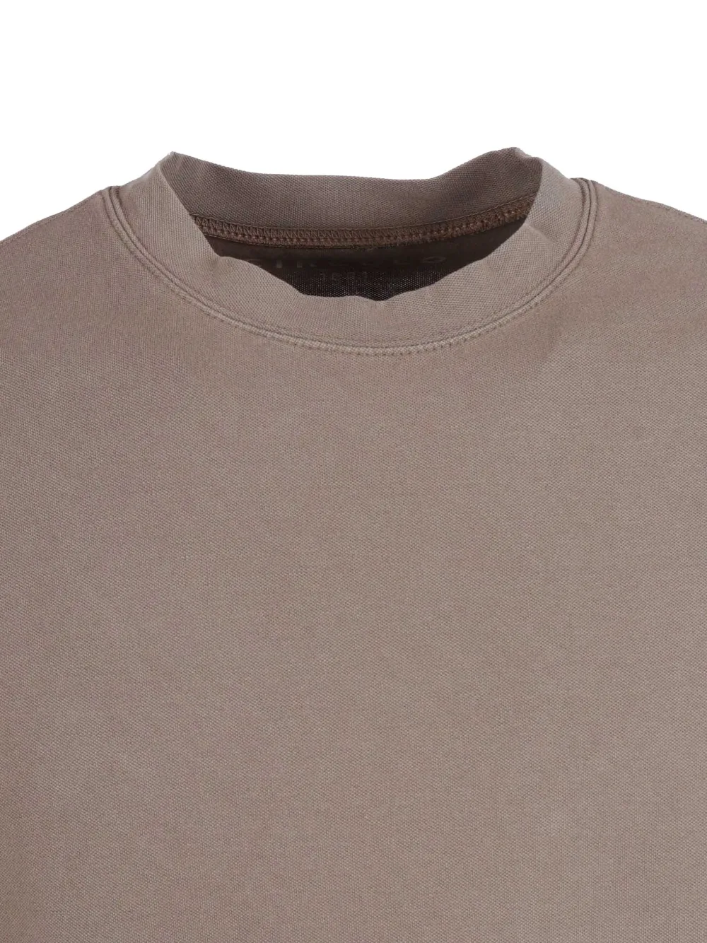 Circolo 1901 Geverfd T-shirt Beige