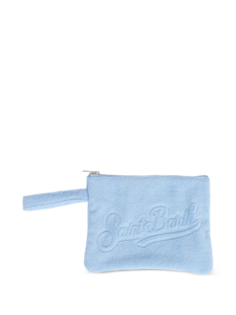 MC2 Saint Barth Kids embossed terry-cloth pochette - Blau