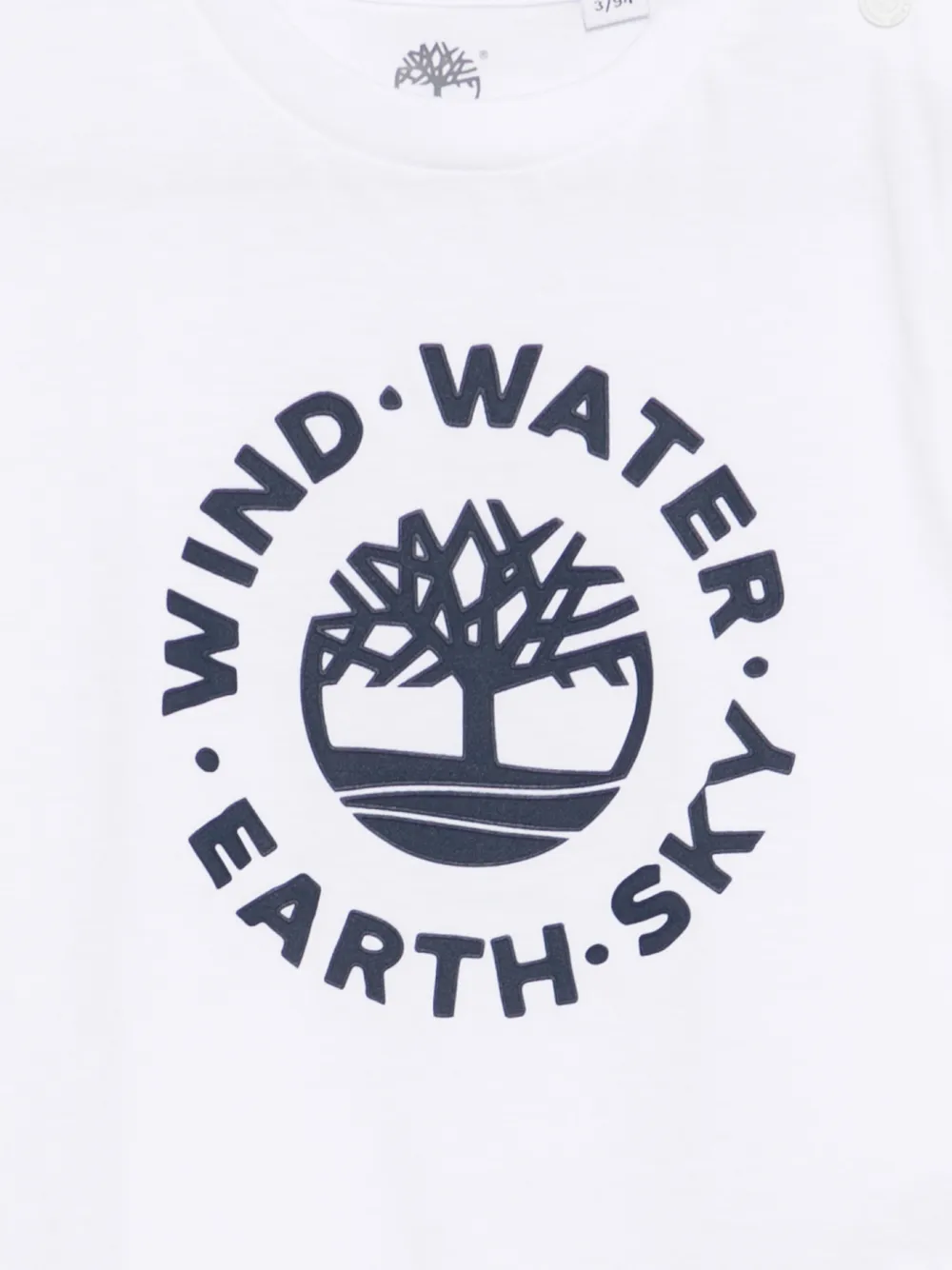 Timberland Kids T-shirt met logo Wit