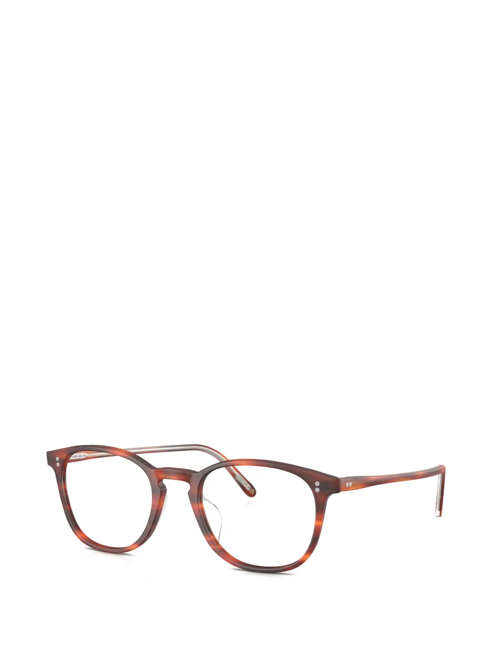 Oliver Peoples 라운드 프레임 안경 | 남성