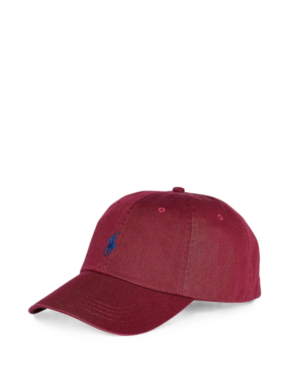 Polo Ralph Lauren Pony-embroidered baseball cap - Rosso
