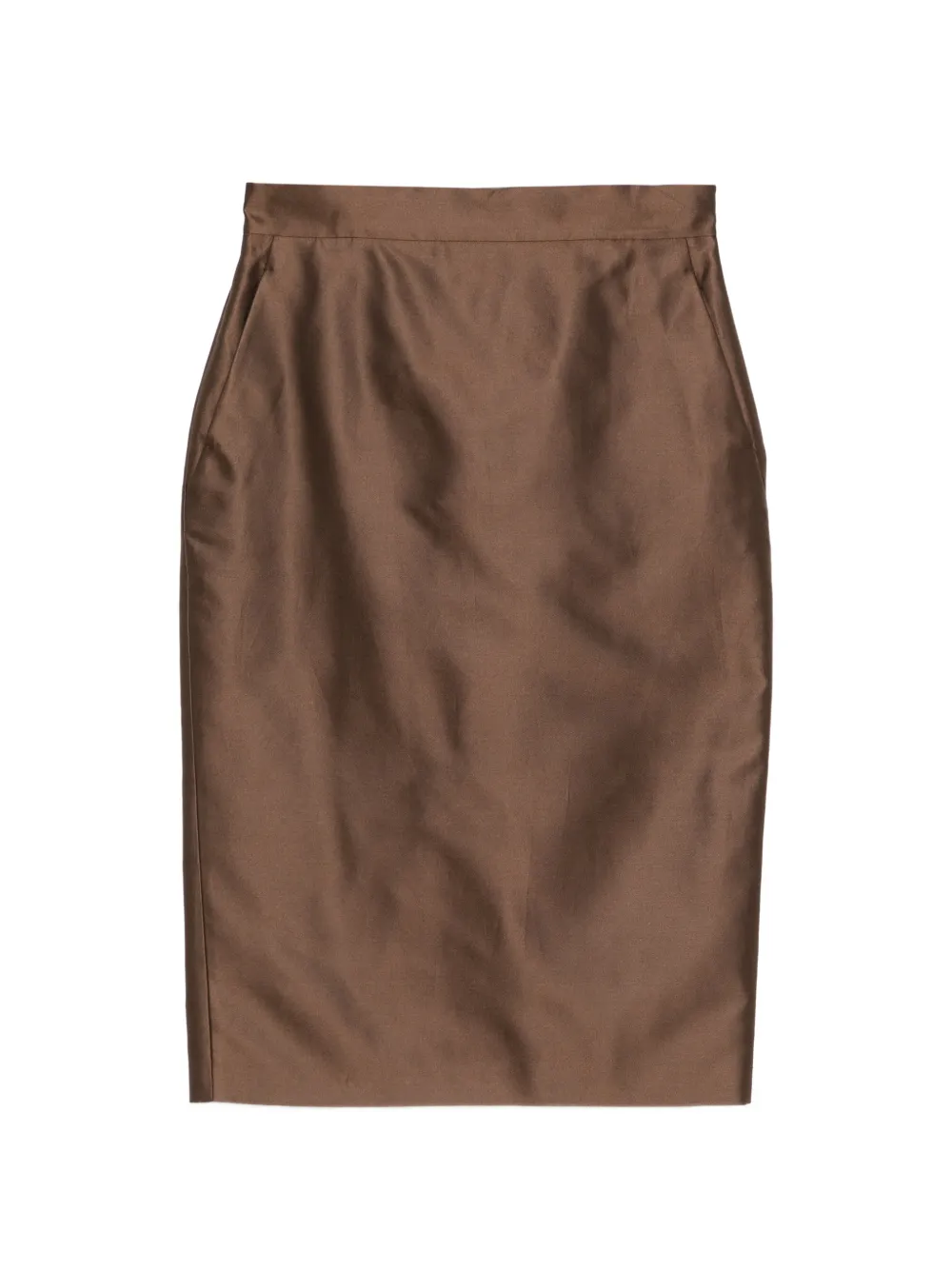 Max Mara Tegoista pocket midi skirt - Braun