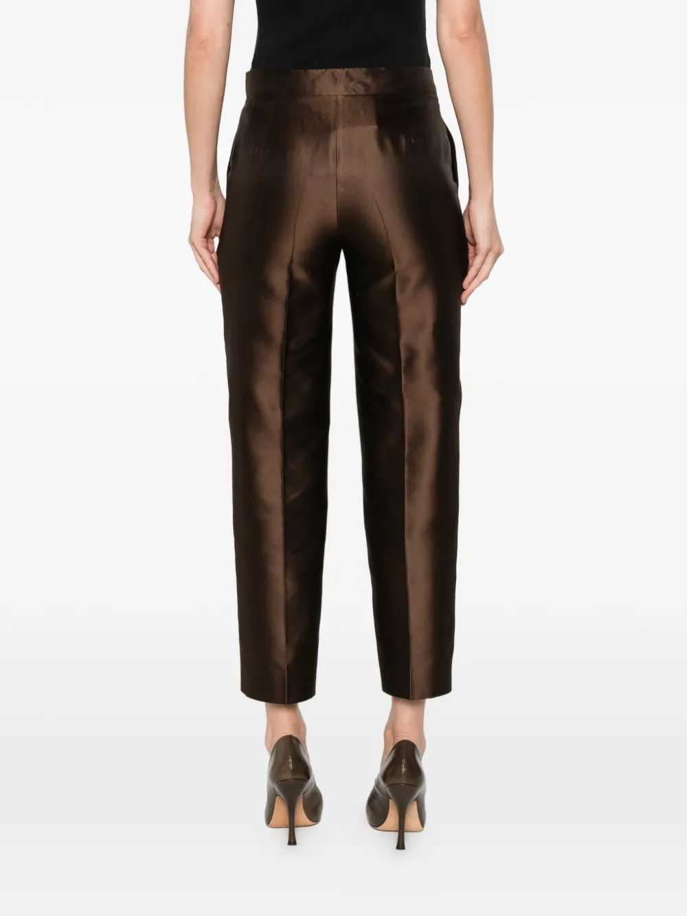 Max Mara Plooibroek Bruin