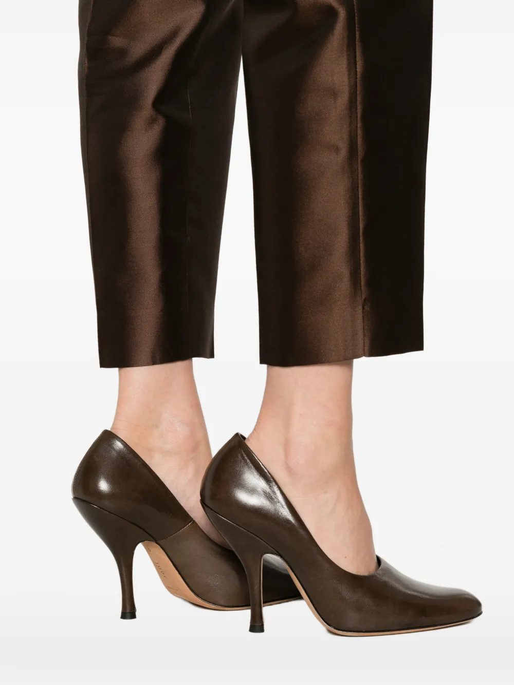Max Mara Plooibroek Bruin
