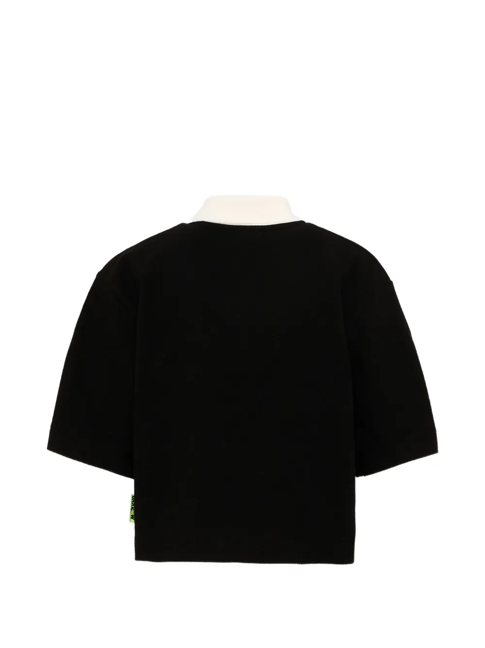 Barrow kids Poloshirt met korte mouwen en applicatie Zwart